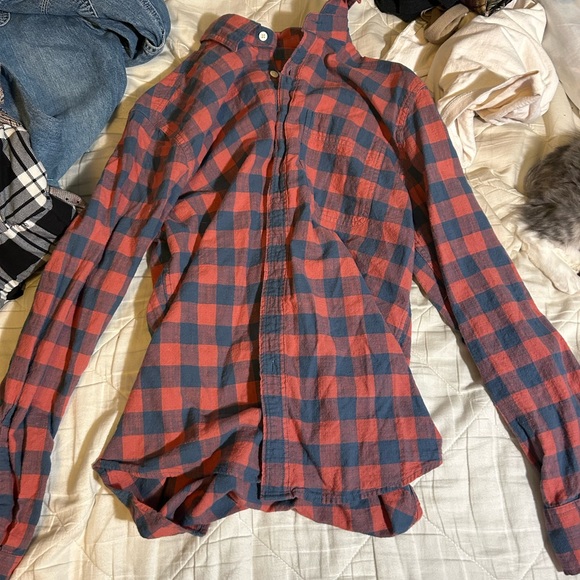 american eagle women’s flannel - Picture 1 of 2